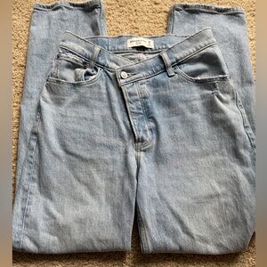 Abercrombie and Fitch High Rise Dad Jeans